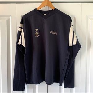 University of Toronto vintage V-neck sports top